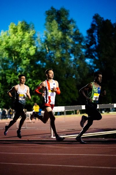 Maximilian Thorwirth (SFD 75 Duesseldorf-Sued) ueber 5000m am 28.05.2022 waehrend der World Athletics Continental Tour IFAM Oordegem in Oordegem